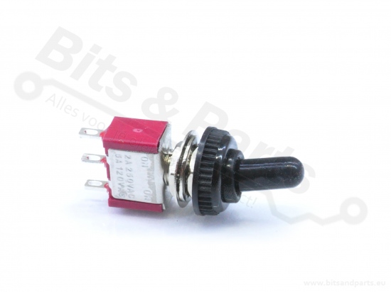 Cap for mini rocker switches M6 Large Black